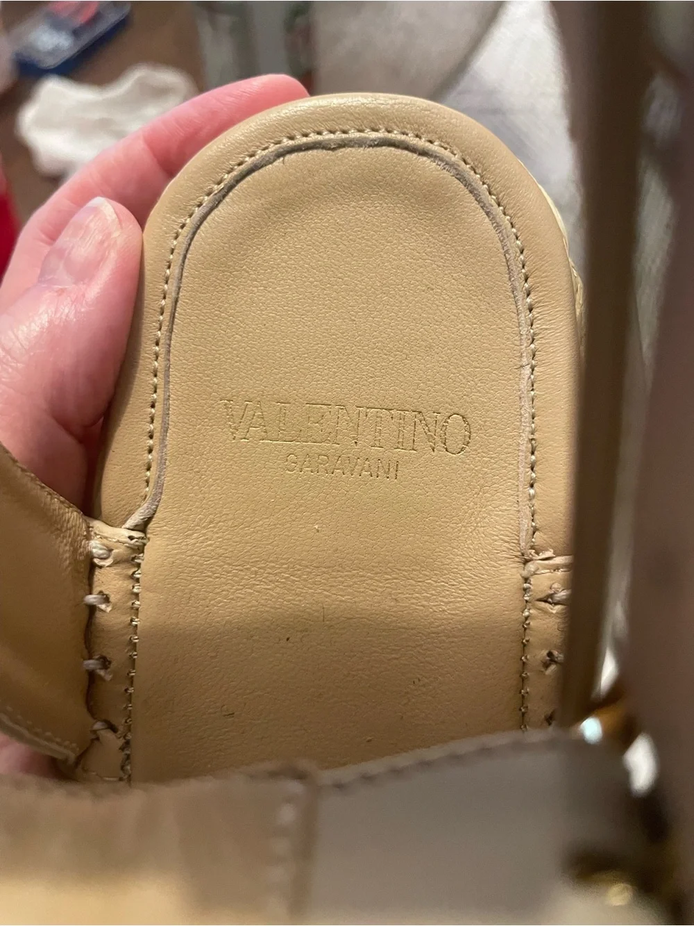 Valentino Embroidered Straw Espadrille Sandals - Beige Floral size 37